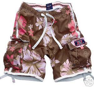 Abercrombie Fitch Hombres Nado Playa Cortos AF7657